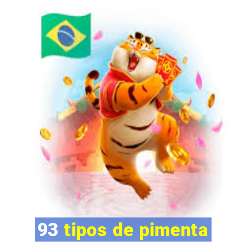 93 tipos de pimenta